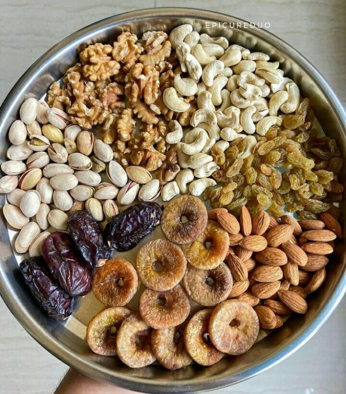 Mix 1 kg Nuts & Dry Fruits - Premium Quality, 1KG